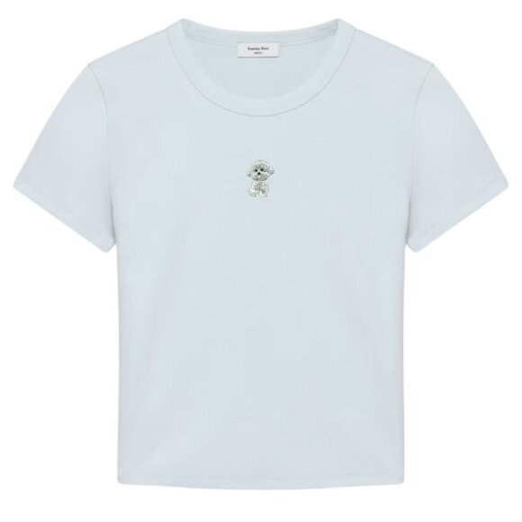 NWT Sunday Best BestHug™ Little Ribbed Icon T-Shirt - Picture 1 of 8